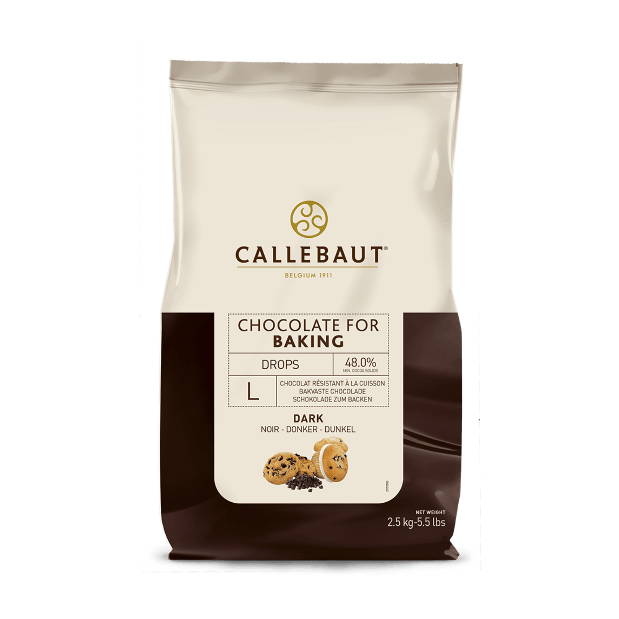 Dark Chocolate Baking Drops (2.5kg)