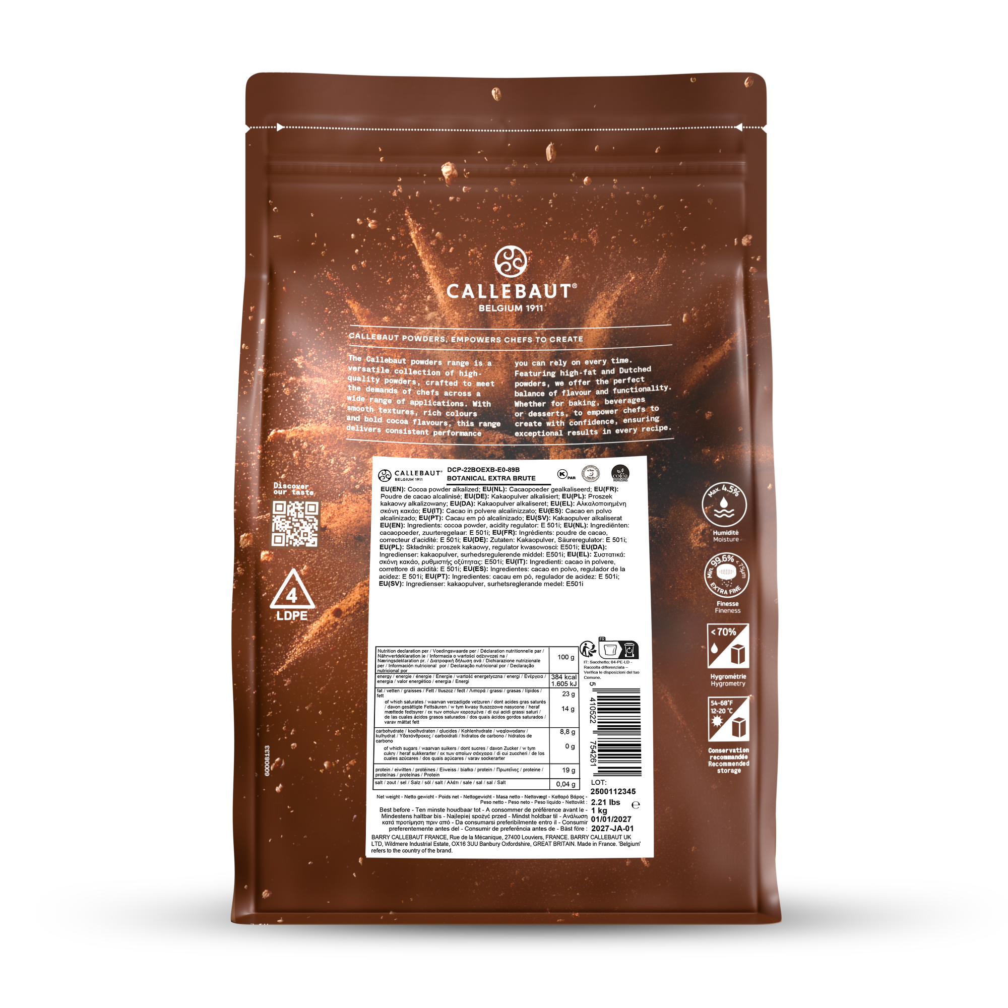 Cocoa Powder Extra Brute, , large